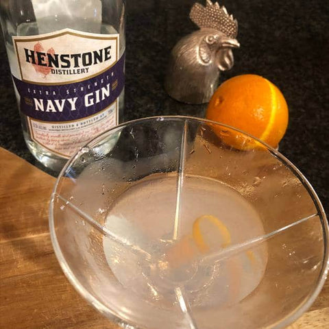 Navy Gin Martini