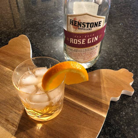 Rose Gin Old Fashioned