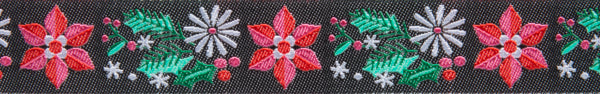 Poinsettia Holiday Ribbon