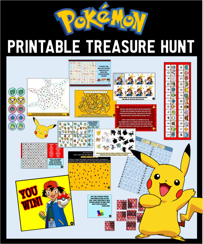 printable-pokemon-treasure-hunt-queen-of-theme-party-games