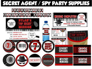 Printable Secret Agent Badge