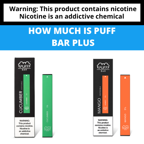 How Much is Puff  Bar Plus