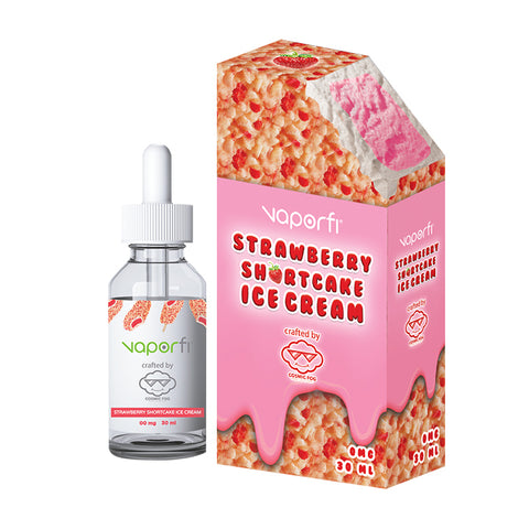 Strawberry Shortcake Ice Cream by Cosmic Fog & VaporFi