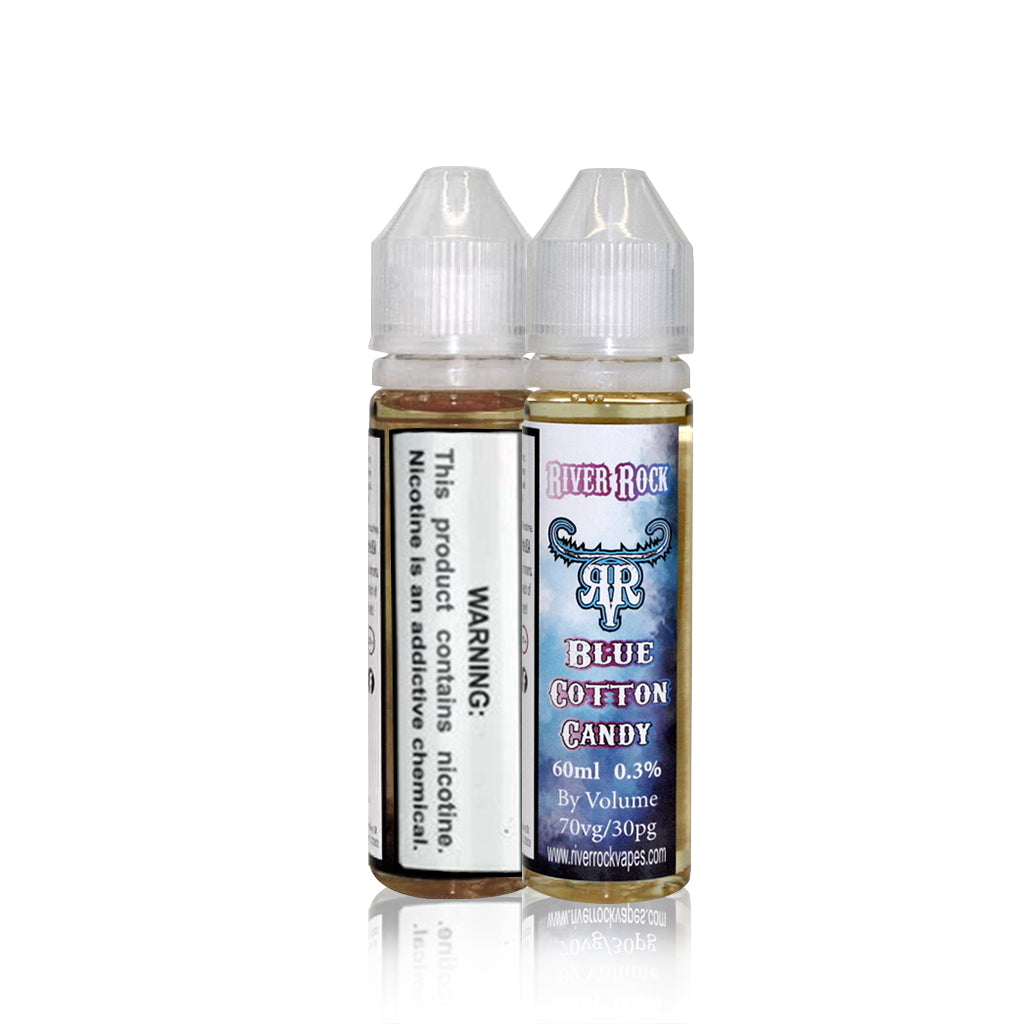 Blue Cotton Candy - River Rock E Liquid I Vape Juice I Breazy.com