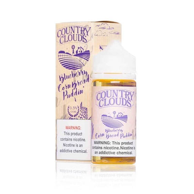 Puddin' au pain de maïs aux bleuets - e liquide Country Clouds