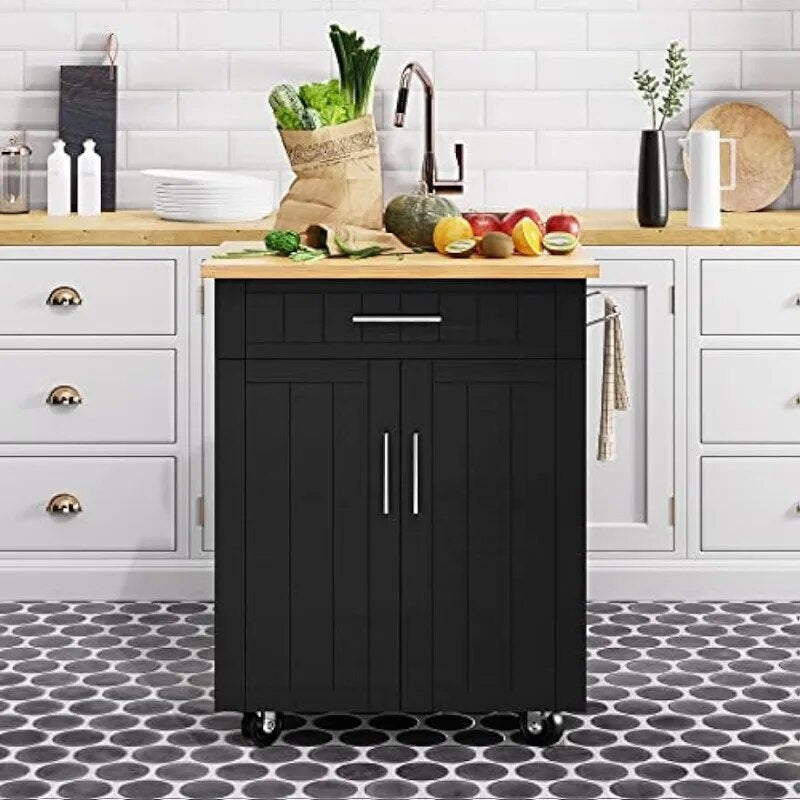 Kitchen Island Cart with Storage