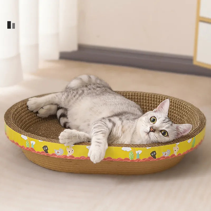 Cat Scratcher Cats Tree Cat nest Board Cat Scratch for Sharpen Nails Scraper Cat Toys Chair furniture Protector Multifunction