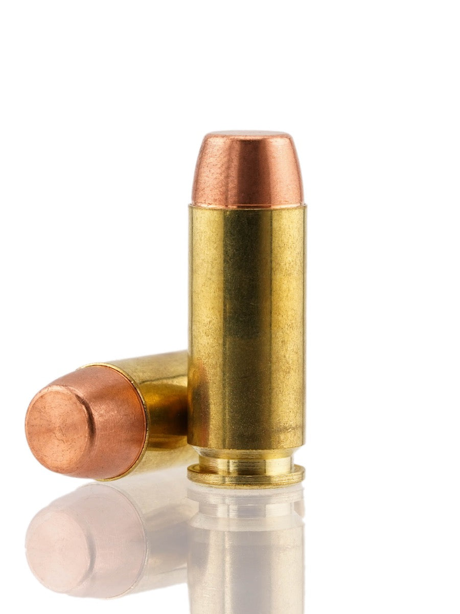 MagTech Ammunition - 357 Magnum - 95 Grain Solid Copper Hollow Point - 20  Rounds - Brass Case