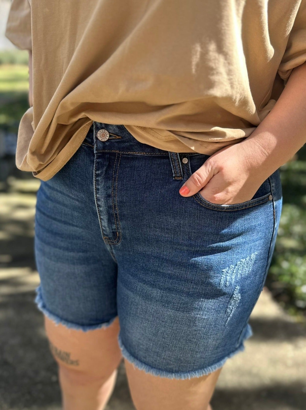 Plus Size Shorts RTS