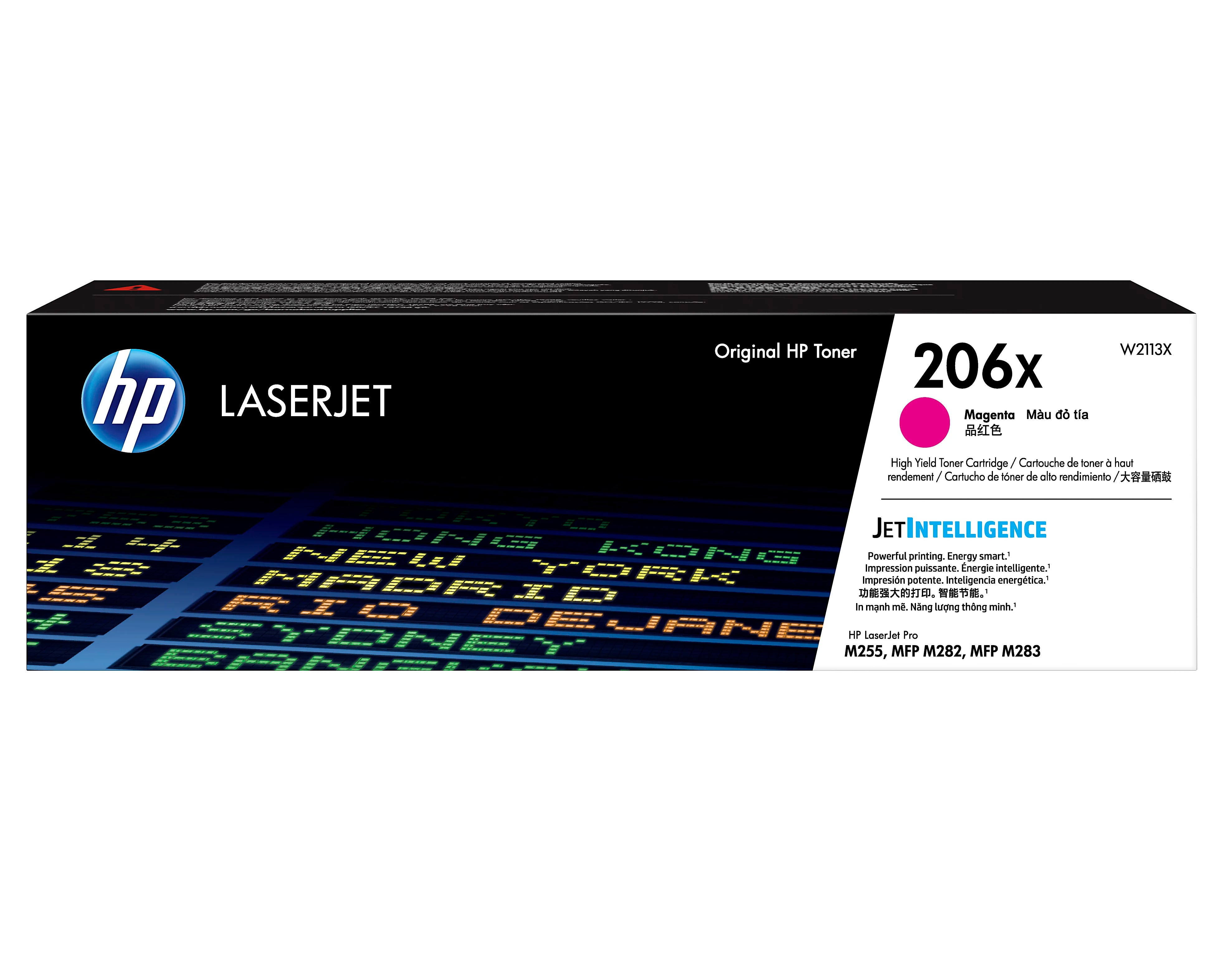 HP 206X (W2113X) High Yield Toner Cartridge - Magenta