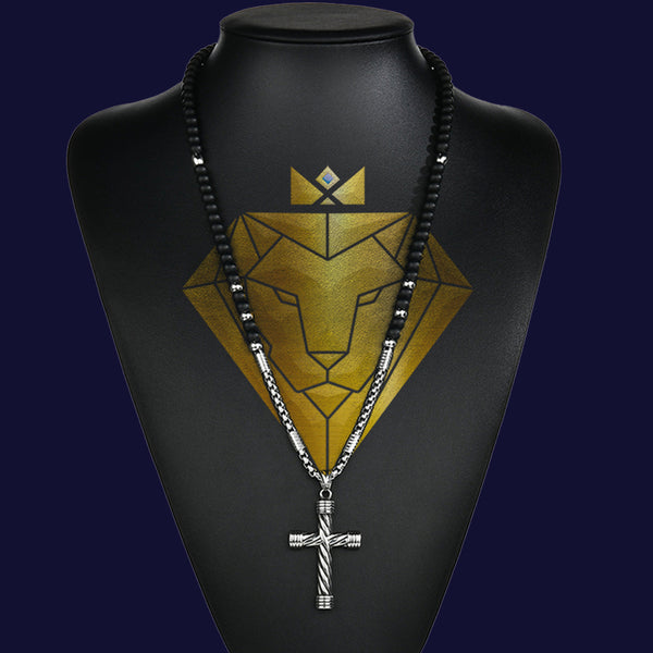 necklace, saint