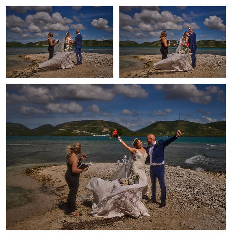 Underwater wedding in Puerto Rico with Outex ambassador Edwin Solano