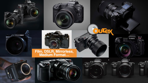 Cameras: Film, DSLR, Mirrorless, Cinema, Medium Format