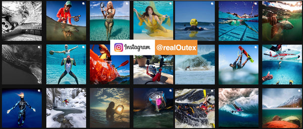 Outex Instagram feed page