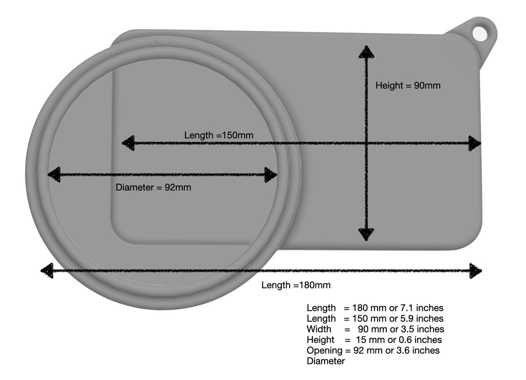 Coque de téléphone étanche Outex dimensions 2