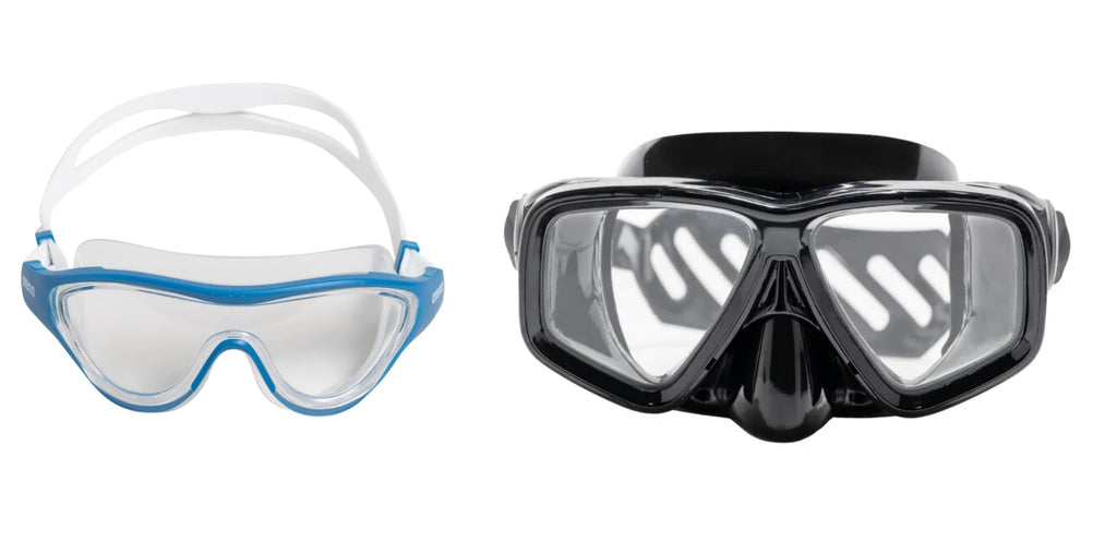 Using goggles or masks for underwater photography improves your visibility - Outex phone guide