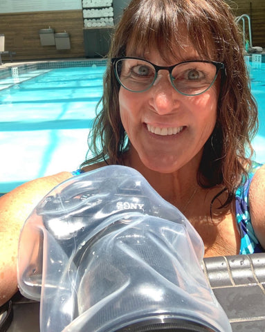 Headshot photo of underwater photographer and Outex ambassador Lori Probst 