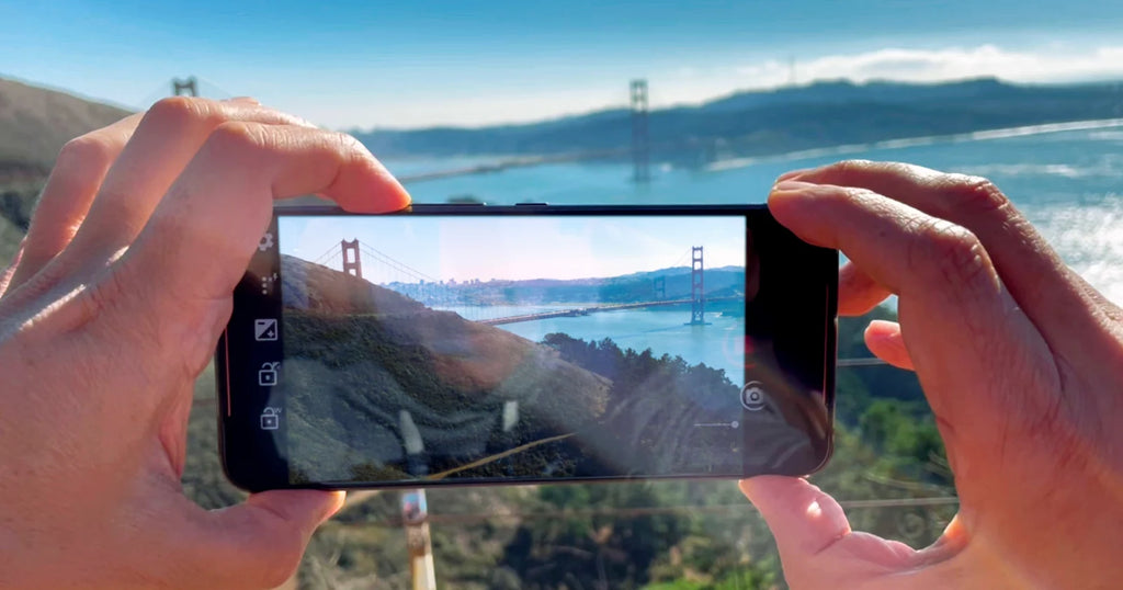 Hold the shutter buttons on your phone camera for the best photo results