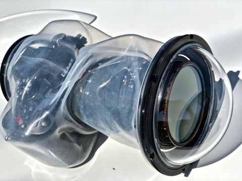 Using ND filters or polarizers with the Outex waterproof housing system