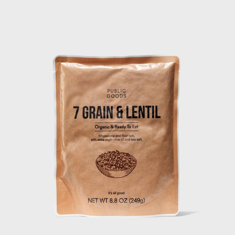 Public Goods Grocery Seven Grain & Lentil (3-pack)