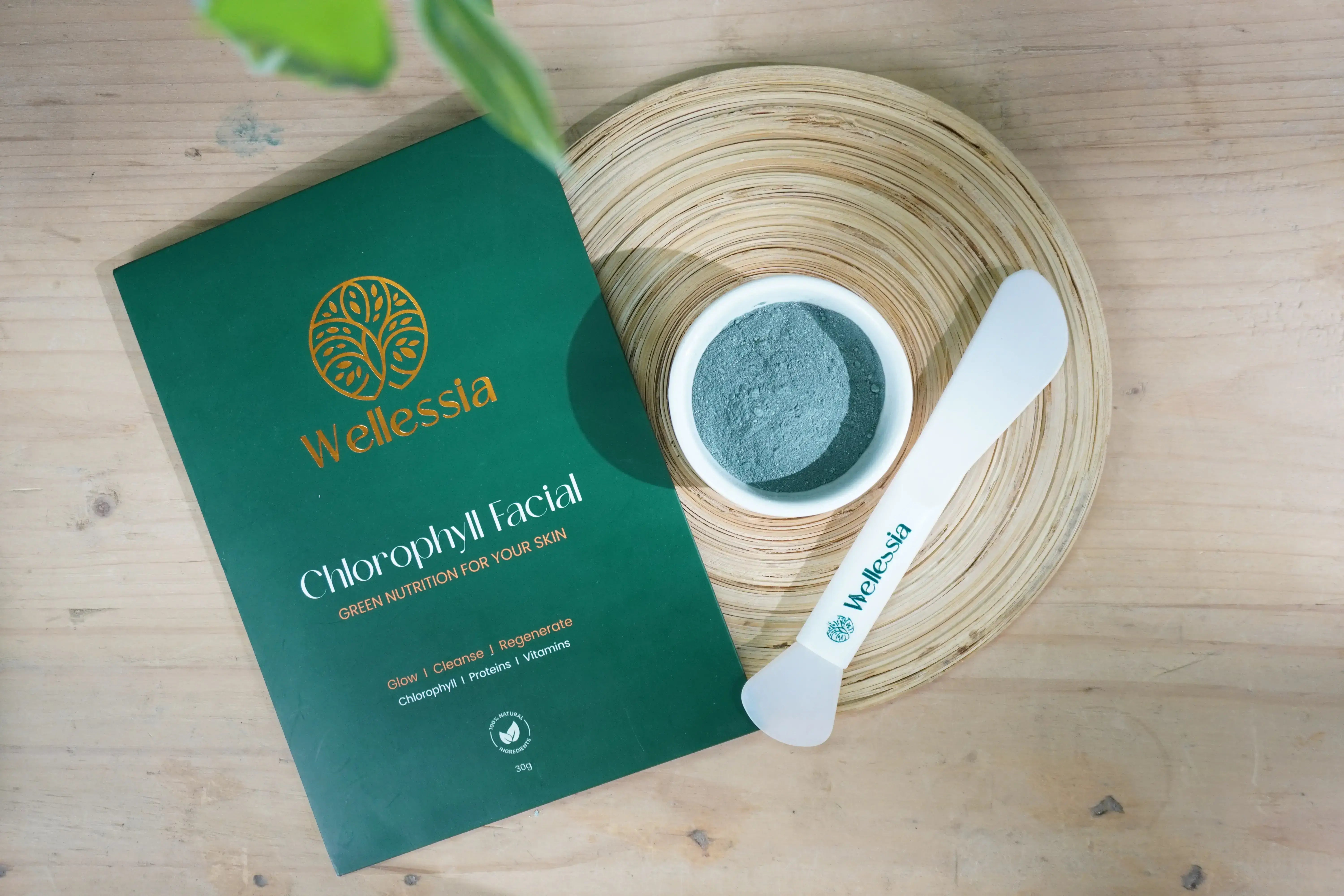 wellessia chlorophyll facial