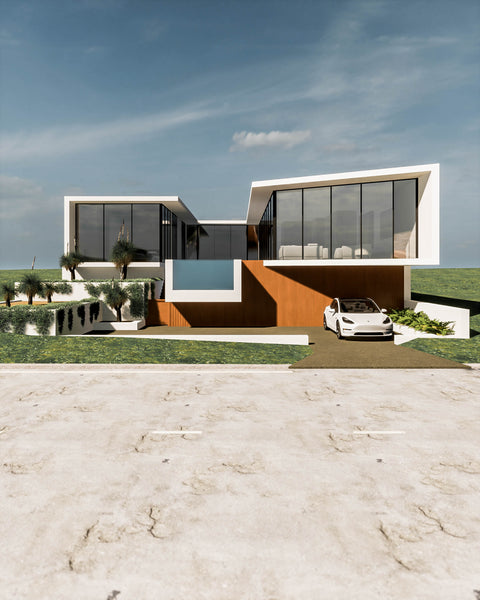 Float House David Tomic Architect Albany Western Australia Front elevation