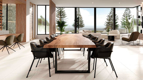 castle house by david tomic architect dining table