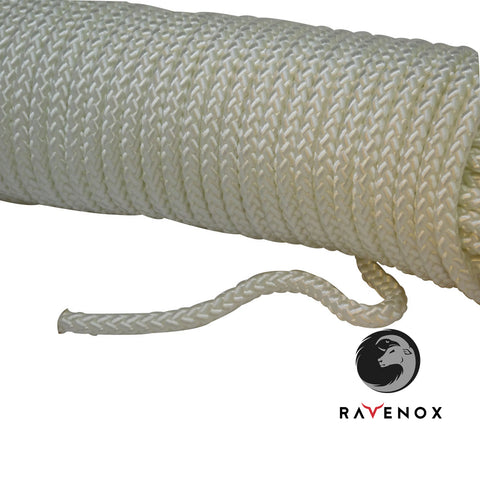 Diamond braid nylon rope