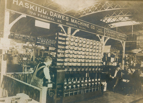 Historic 1912 rope-making machines in operation at Ravenox, exemplifying a merger of time-honored techniques with operational excellence.