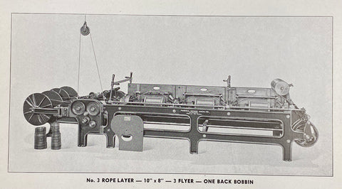 Haskell-Dawes Rope Making Machine 1800's Ravenox