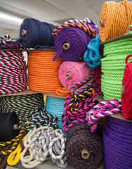 100% Twisted Cotton Rope - USA Grown Cotton