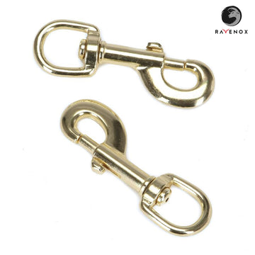 1 Black, Bolt Swivel Snap Hook, Zinc Alloy, #P-2106-BLK