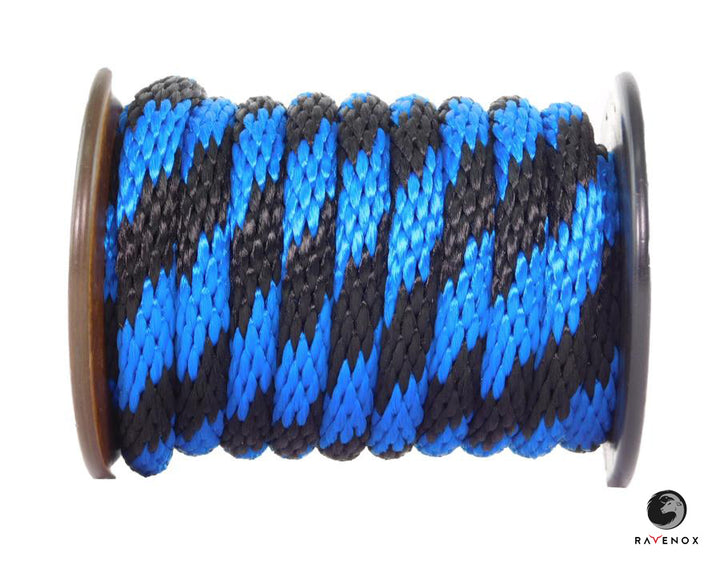 Wellmax Diamond Braid Nylon Rope - 3/8 Inch by 50 Feet Blue Color - Extra  Strength, Sunlight and Weather Resistant - Heavy Duty Construction
