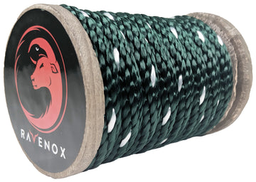 Rope King SBN-141000 Solid Braided Nylon Rope 1/4 inch x 1,000 feet:  Pulling And Lifting Ropes: : Industrial & Scientific