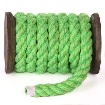 4mm Cotton Cord, 100ft | Fiber Rhythm Craft & Design Army Green