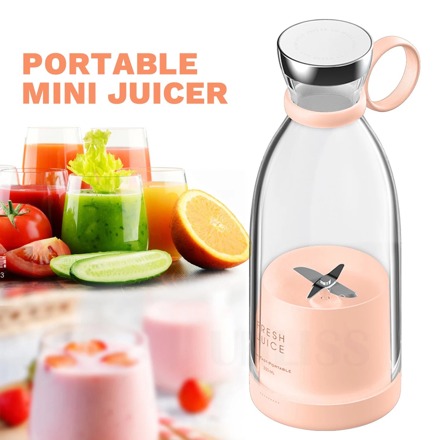 Portable Mini Juicer Blender