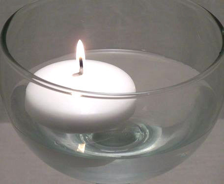 96 White Unscented 3 Inch Floating Candles – A Candle Co