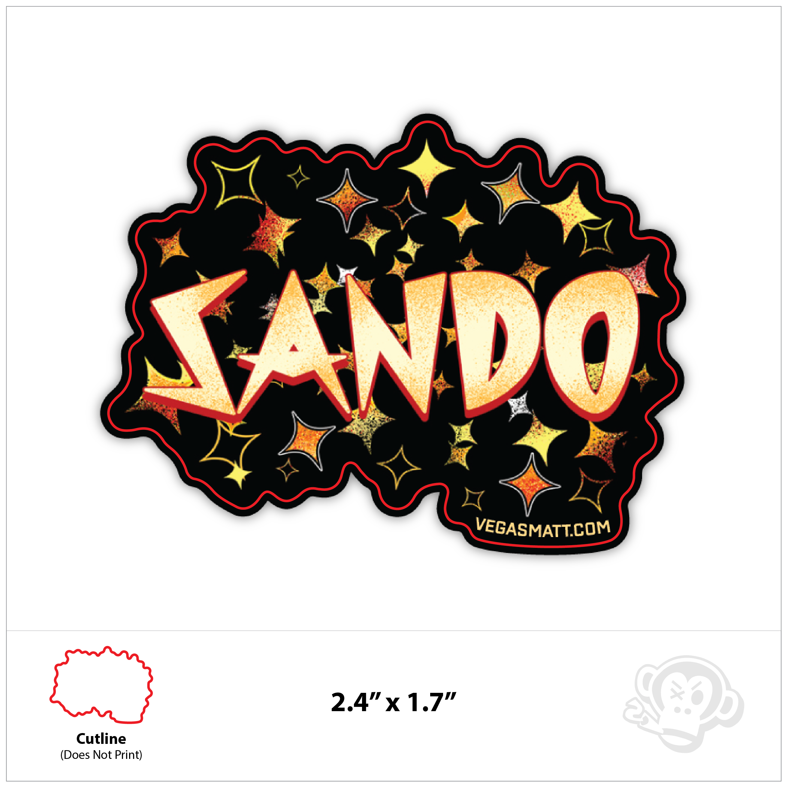 Sando - Sando 2.4x1.7"