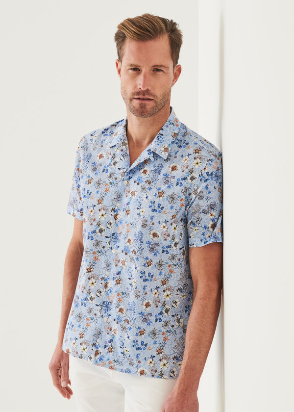 PAISLEY CAMP COLLAR SHIRT