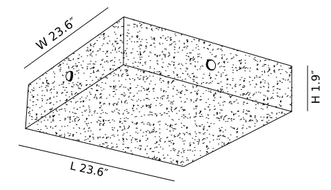 Alabaster_Vierkant_Plafond_Licht_CAD