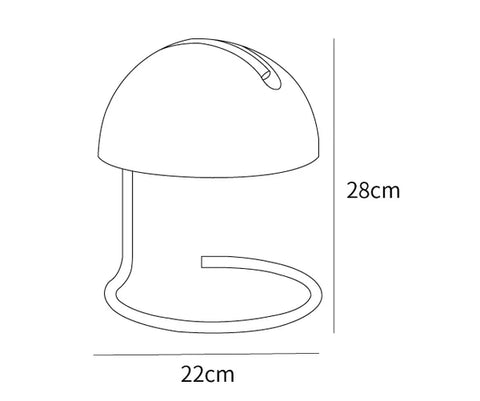 Sfeervolle bureaulamp CAD