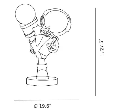 Astronaut_Vloer_Lamp_CAD