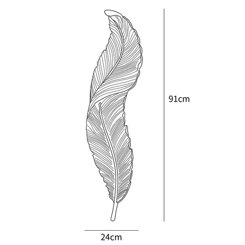 Feather Wall Lamp CAD