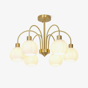 French Gooseneck Chandelier - Dekoorlight