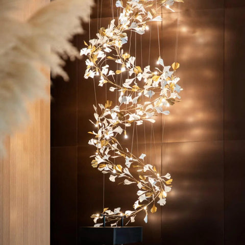 Luxury Gingko Chandelier 11