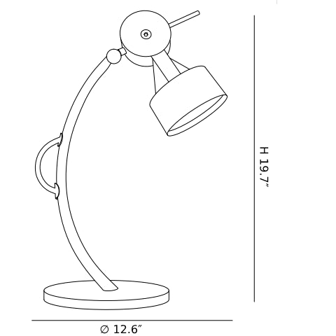 Memphis Geometrische Tafellamp CAD