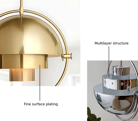 Multi-Lite Pendant Lamp Details