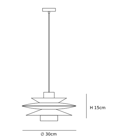 PH Wooden Pendant Light CAD