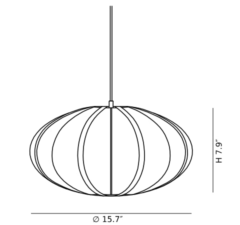 Silk_Oval_Pendant_Light_CAD_A