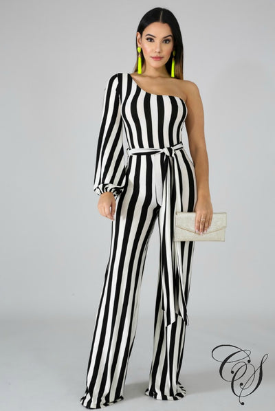 Fiona Nautical Stripe Jumpsuit – Designs By Cece Symoné